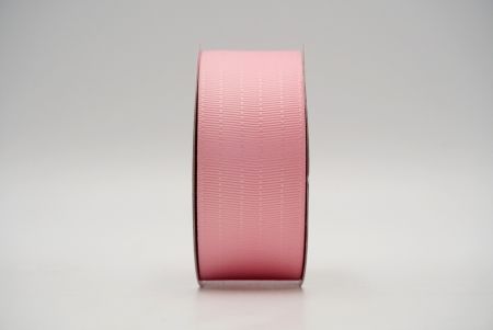 गुलाबी फ्रेट पैटर्न ग्रोसग्रेन रिबन_K1747-150